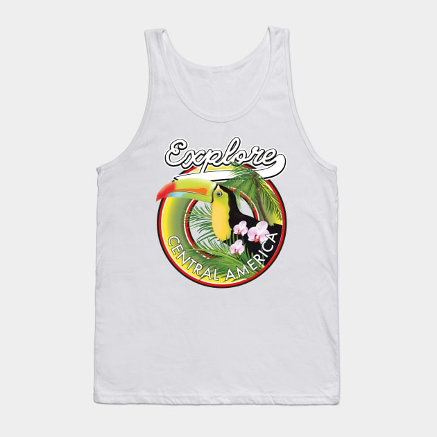 Explore Central America logo Tank Top by nickemporium1